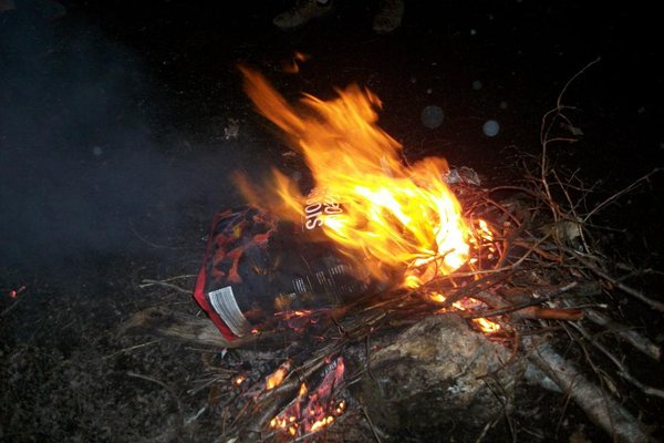 Denis et l'art de faire un barbecue....