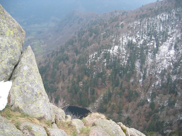 Depuis l'arrête des spitzkoefe vue sur le Fischboedele