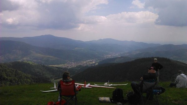 la vallée de la Thur depuis le sommet du Drumont
