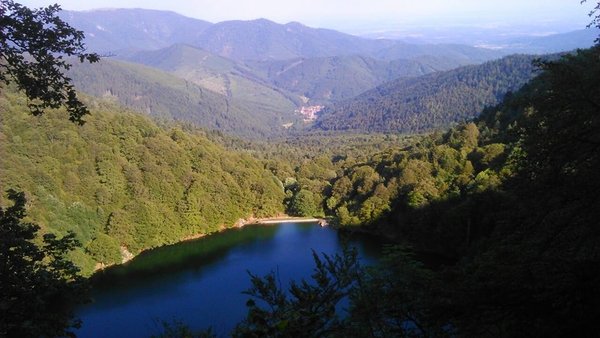 au dessus du lac des Perches