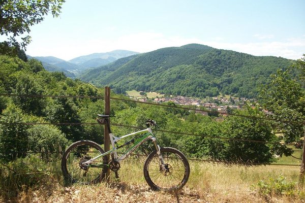 Vue sur Soultzbach et le petit ballon