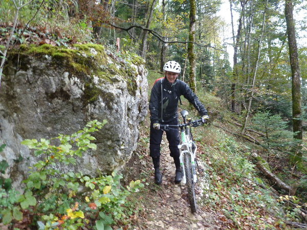 La descente vers Klosterli