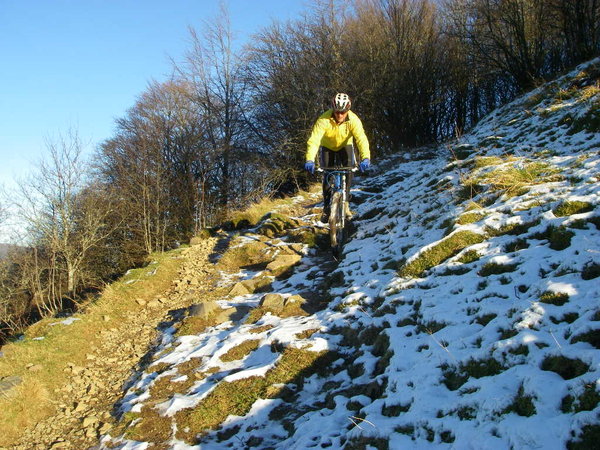 La descente vers le Belacker