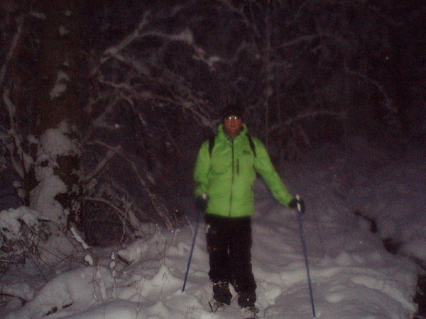 presque la nuit en fin de parcours