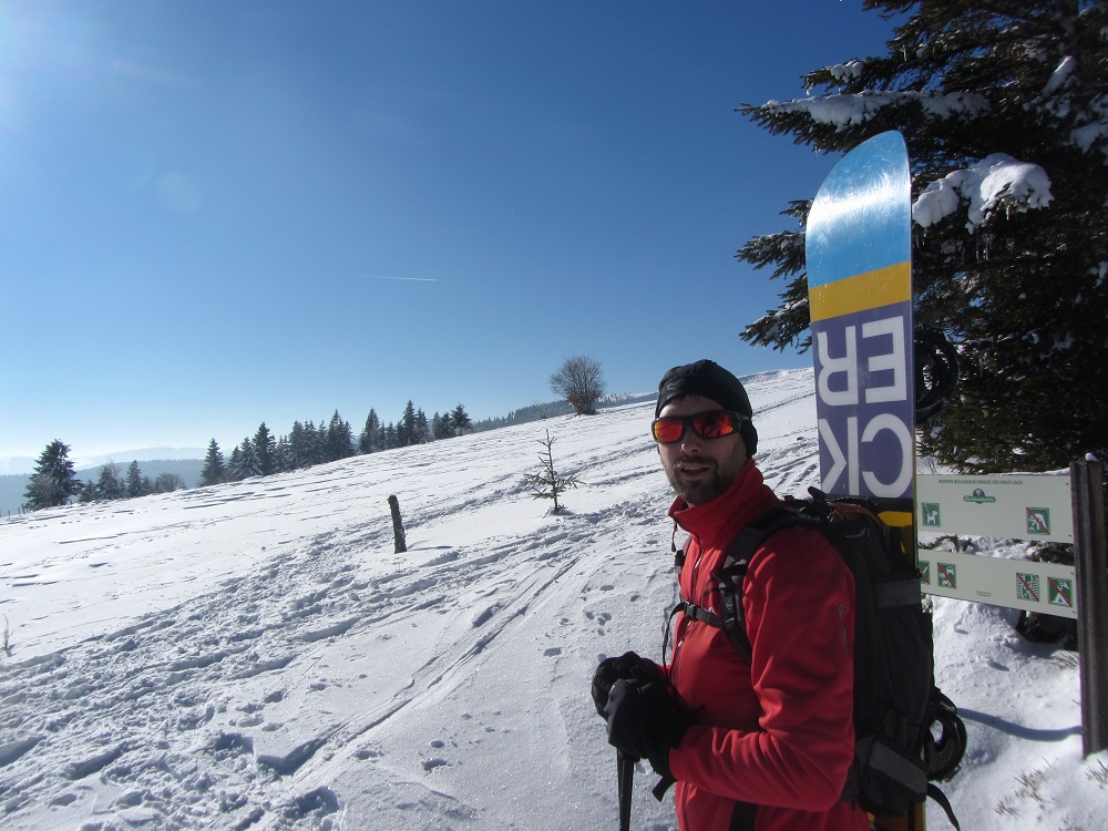 Au col entre Lac Noir et Lac des Truites (Haufenwannkopf)