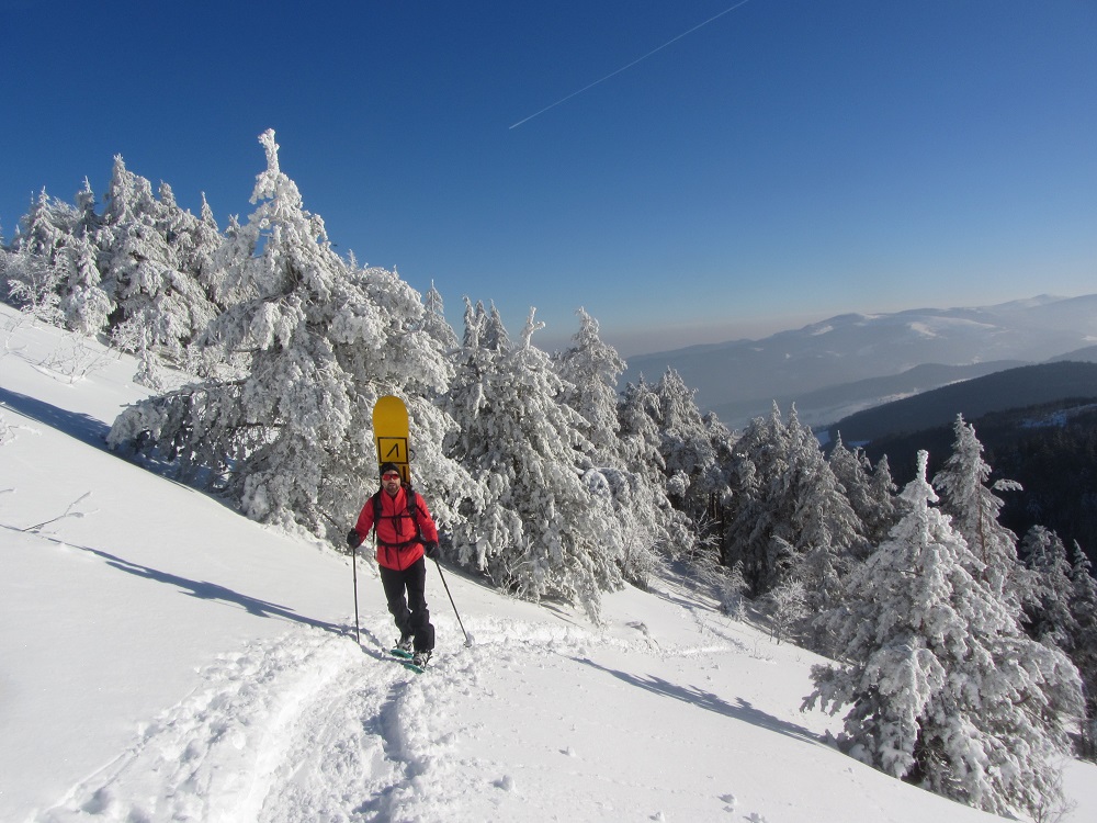 Remontée à L'Altenkraehkopf