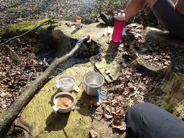 et même du thé et café pour finir ce repas génial