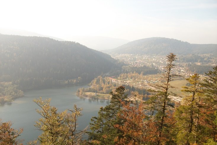 Vue sur le lac de Longemer